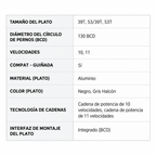 Sram Plato De Ruta X-Glide Road
