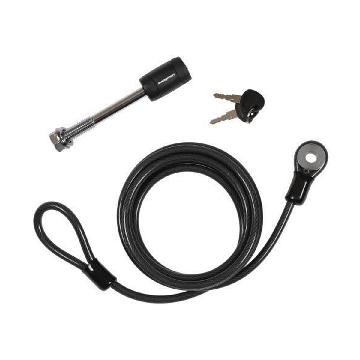 Swagman Hitch Lock Pin and Cable with keys